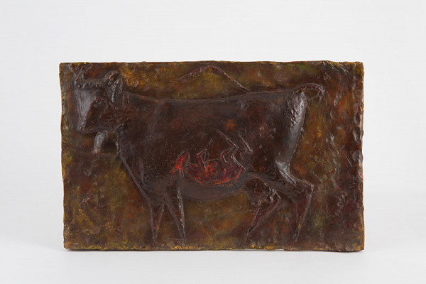 Miroslav Ksandr – Teľná krava 