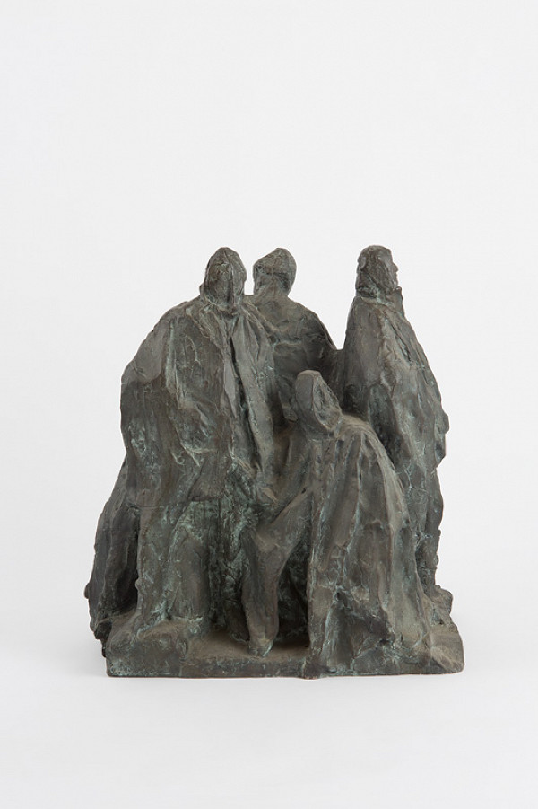 Jozef Kostka – Pochod partizánov - pomník SNP v Partizánskom - 1/5 model 