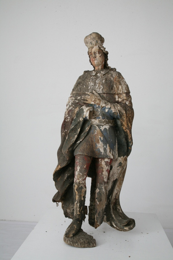 Slovenský rezbár z 18. storočia – Svätý Štefan 