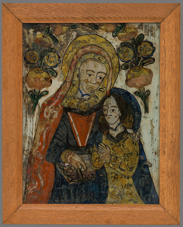 Stredoslovenský maliar z 1. polovice 19. storočia – Sv. Anna 