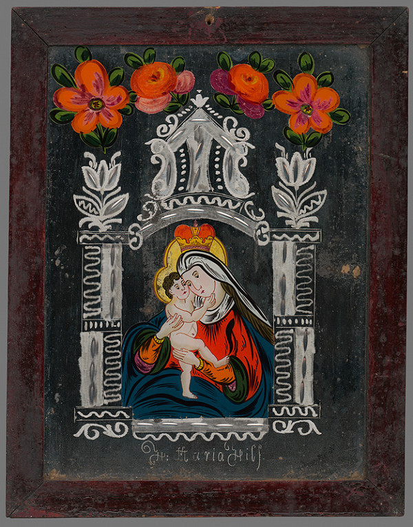 Neznámy autor – Madona s dieťaťom 