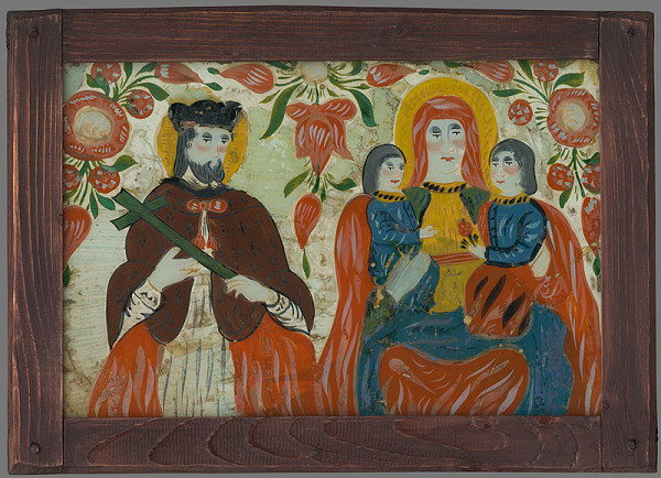 Majster huňatých obočí – Sv.Ján Nepomucký a sv.Anna samotretia 