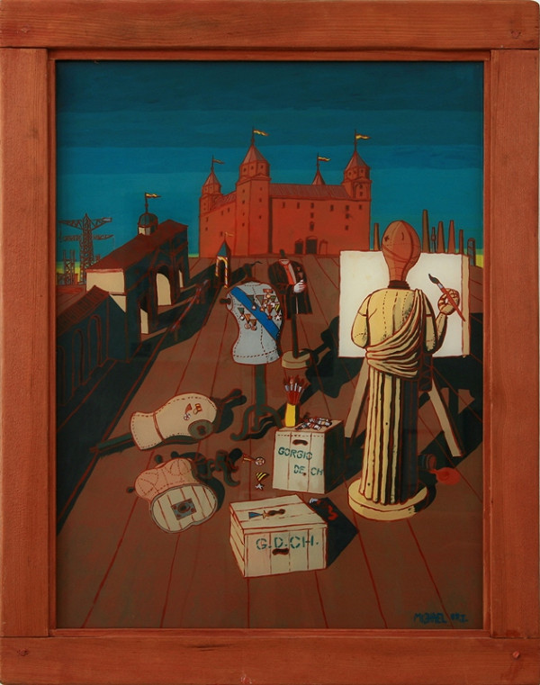 Michal Škrovina – Manekýn pána Chirica maľuje bratislavský hrad 