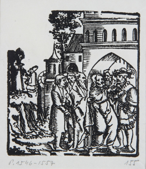 Neznámy autor – Kristus a bohatý muž 