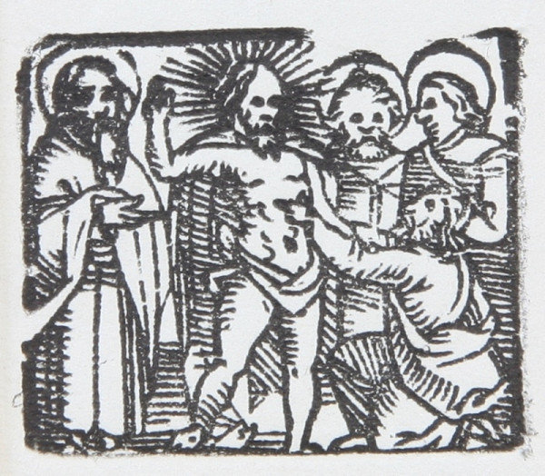 Neznámy autor – Kristus a Tomáš 