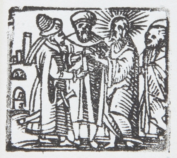 Neznámy autor – Kristus a farizeji 