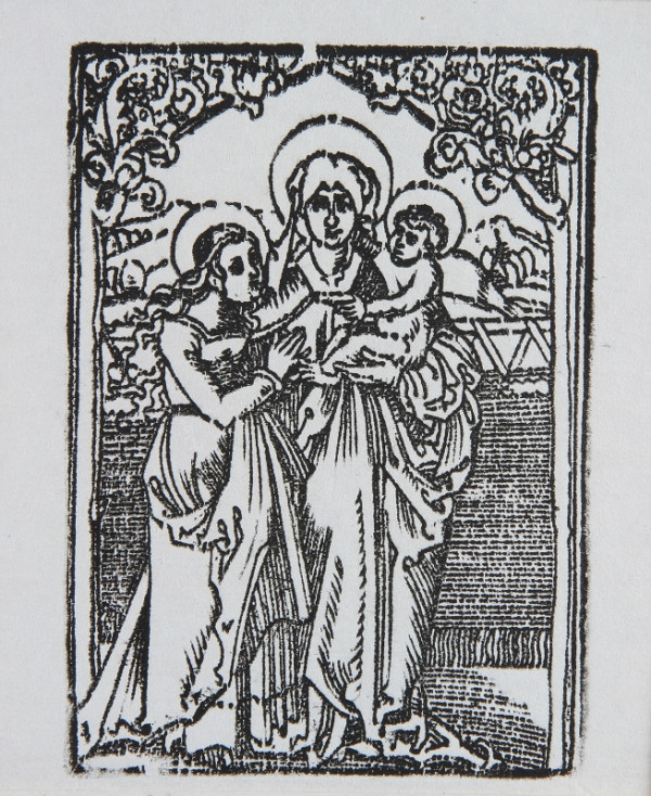 Neznámy autor – Zasnúbenie sv. Kataríny 