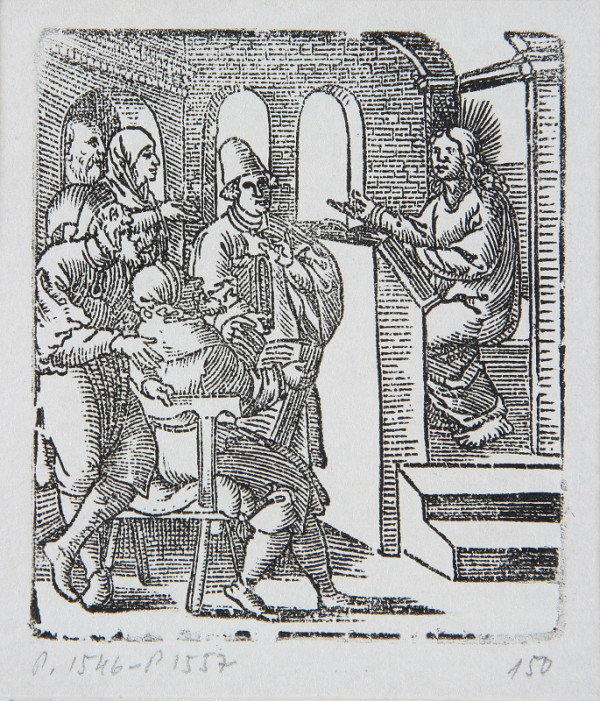 Neznámy autor – Dvanásťročný Kristus v chráme 