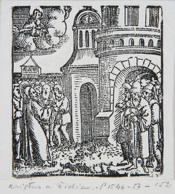 Neznámy autor – Kristus pred bránami Kafarnau 