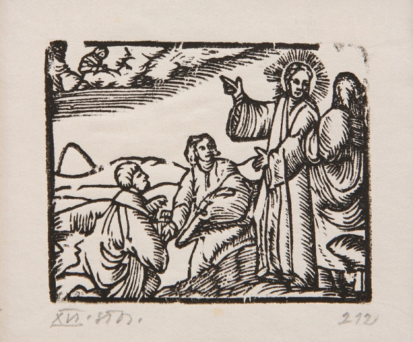 Neznámy autor – Kristus na hore Olivetskej 