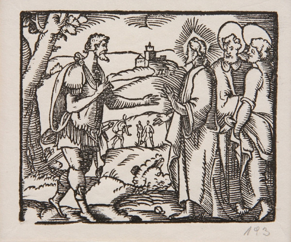 Neznámy autor – Kristus a Nikodém 