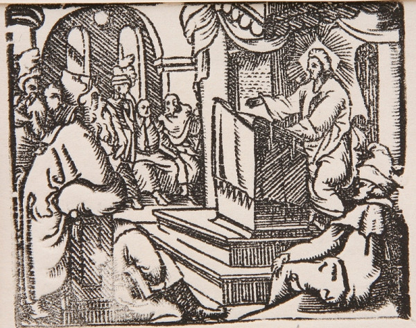 Neznámy autor – Dvanásťročný Kristus v chráme 