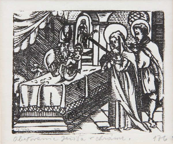 Neznámy autor – Obetovanie Krista 