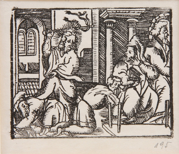 Neznámy autor – Vyháňanie kupcov z chrámu 