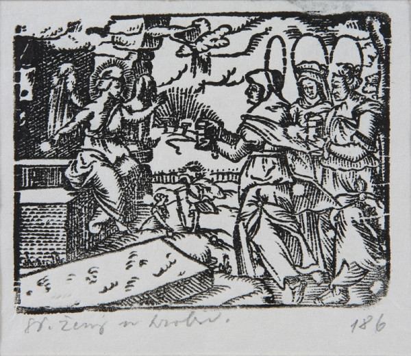 Neznámy autor – Tri ženy pri hrobe 