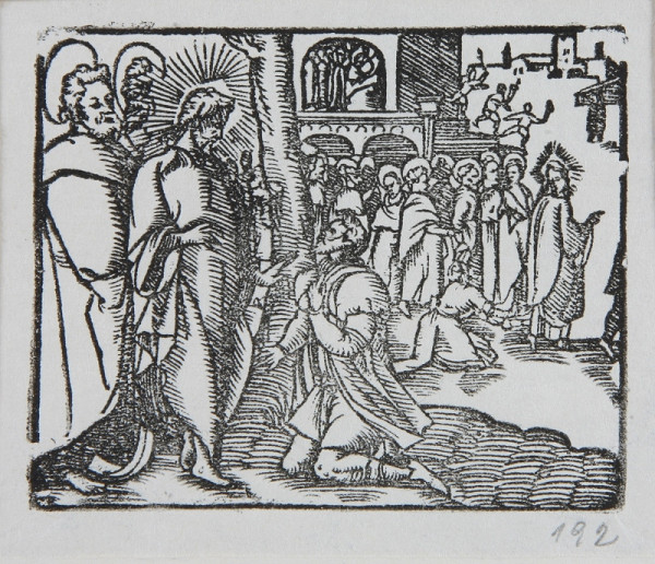 Neznámy autor – Kristus a bohatý mládenec 