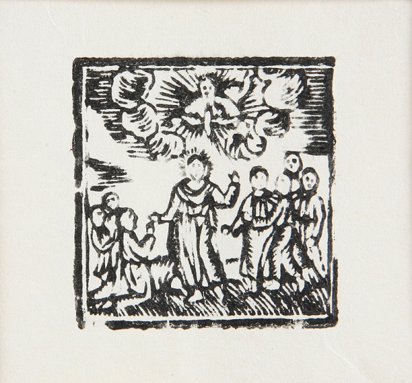 Neznámy autor – Lúčenie sa Krista pred nanebovstúpením 