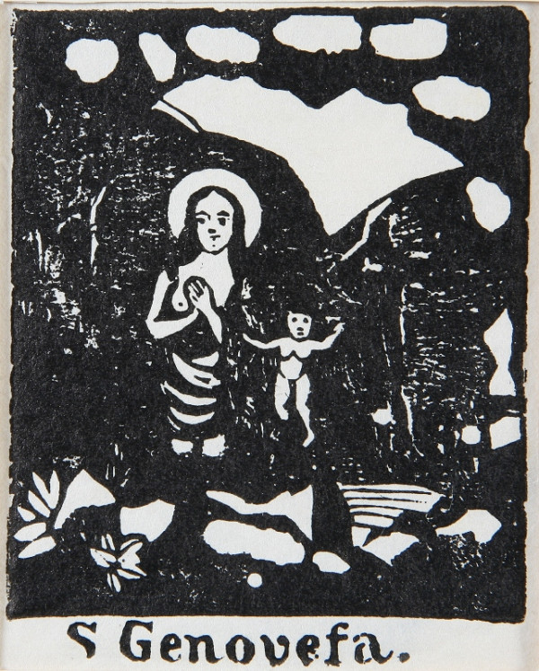 Neznámy autor – Sv. Genovéfa 