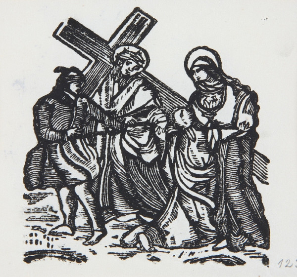 Neznámy autor – Stretnutie Krista s matkou - IV. zastavenie krížovej cesty 