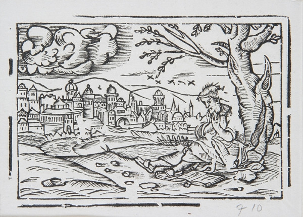 Neznámy autor – Jonáš pri Ninive 