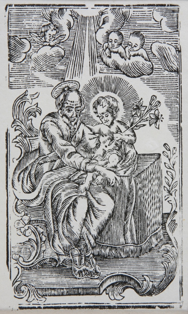 Neznámy autor – Sv. Jozef s Ježiškom 