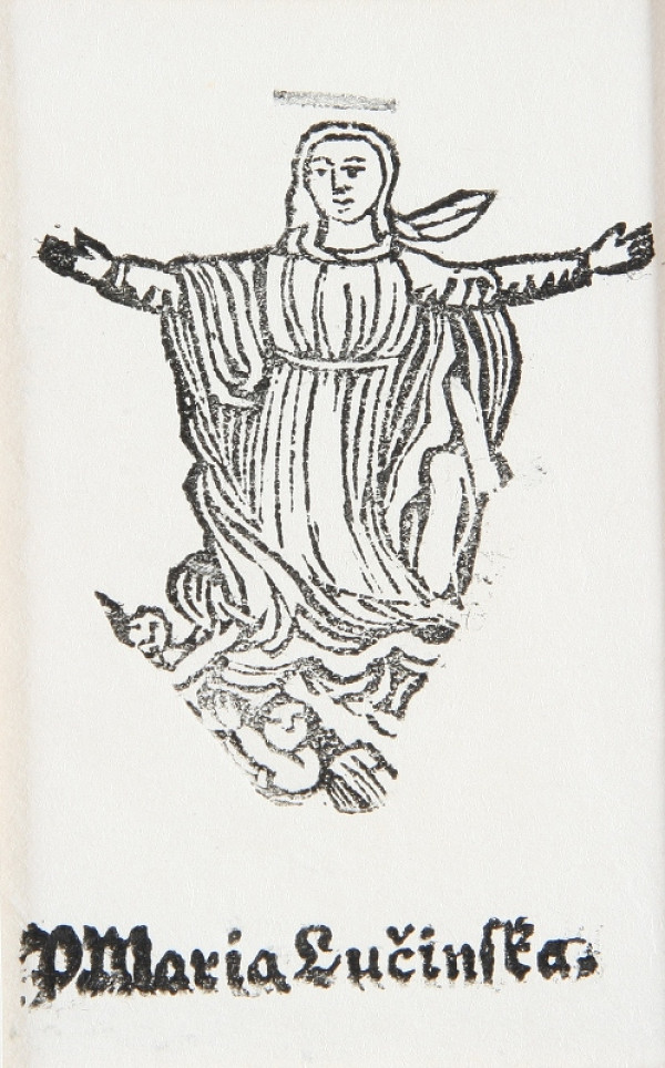 Neznámy autor – Panna Mária Lučinská 