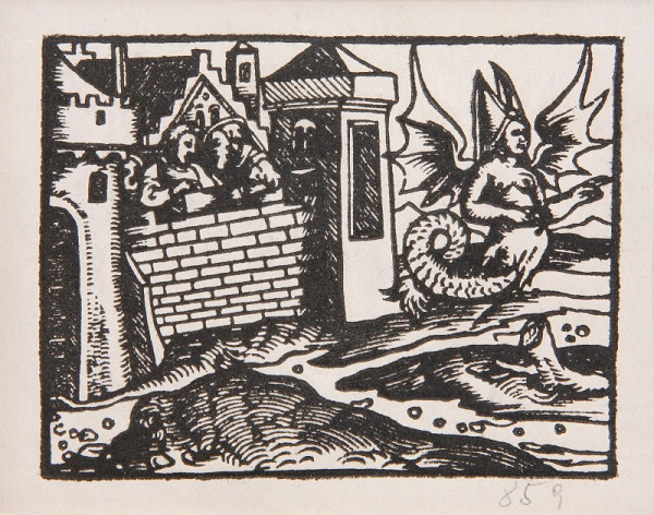 Neznámy autor – Ilustrácia ku príbehu o panne Meluzíne 