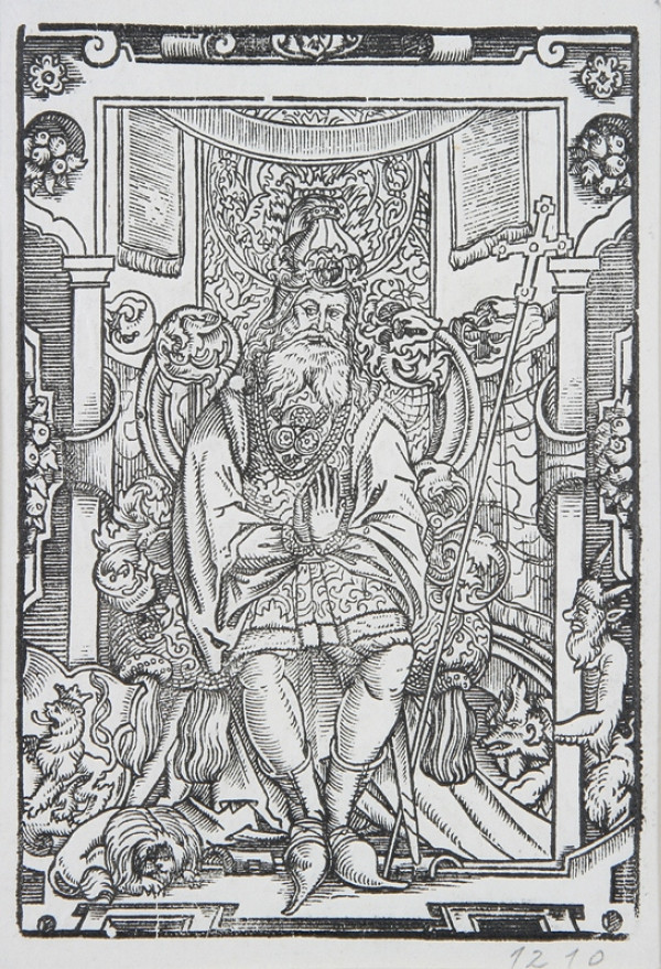 Neznámy autor – Šľachtic v kresle 