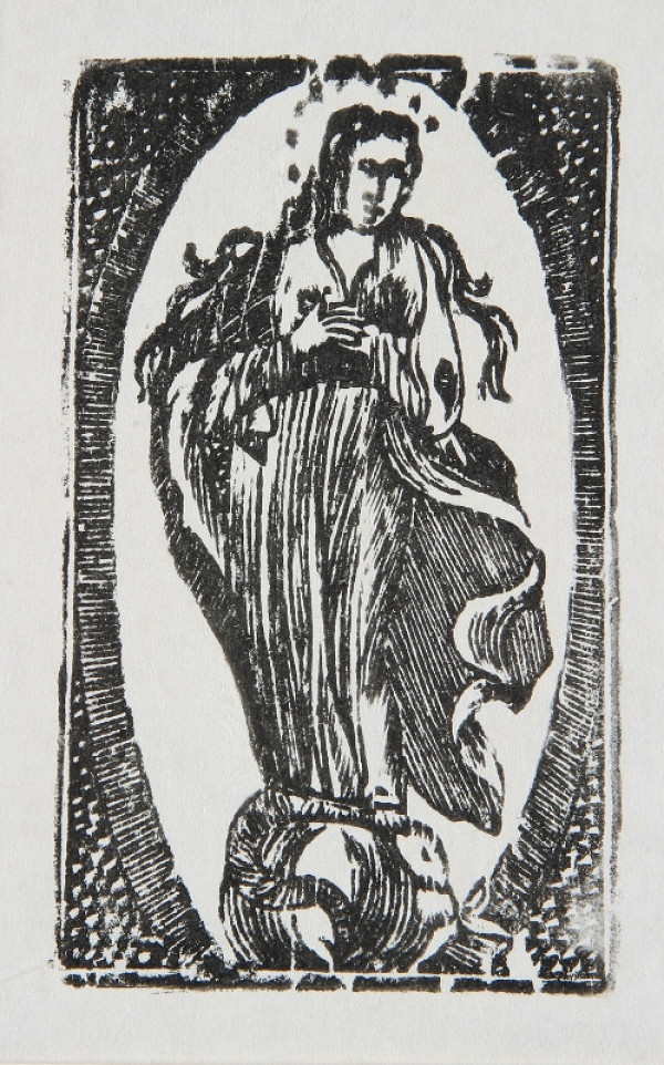 Neznámy autor – Nepoškvrnená Panna Mária 