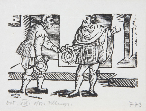 Neznámy autor – Historie LXXI - Ilustrácia k príhodám Tilla Eulenspiegla 