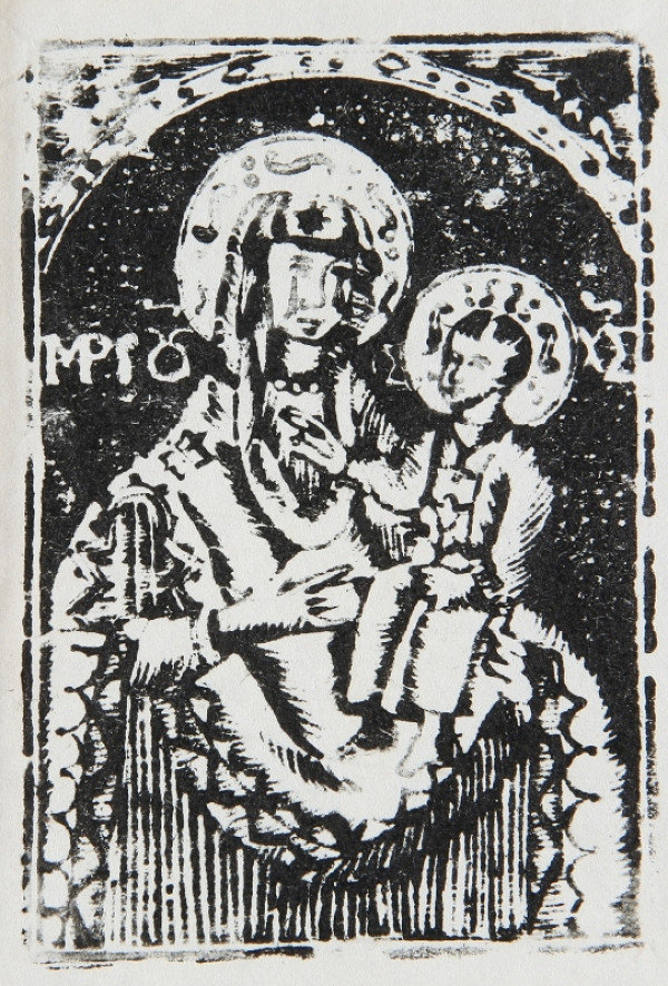 Neznámy autor – Bohorodička 