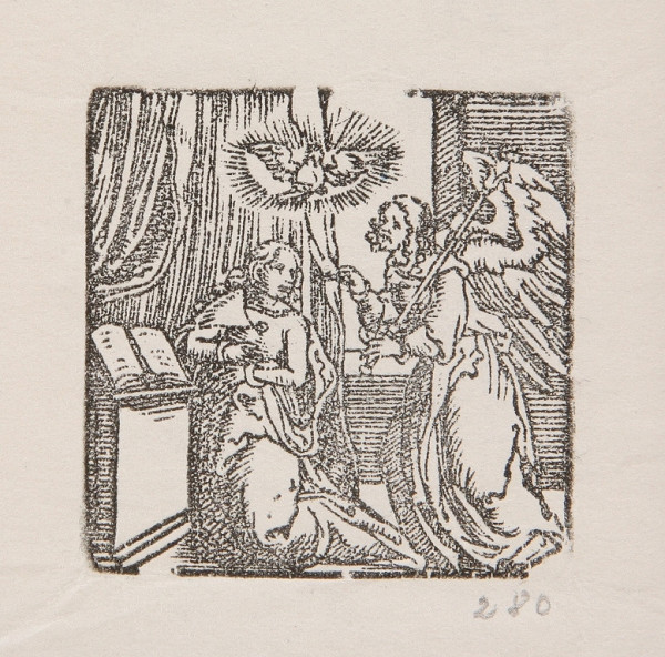 Neznámy autor – Zvestovanie Panny Márie 