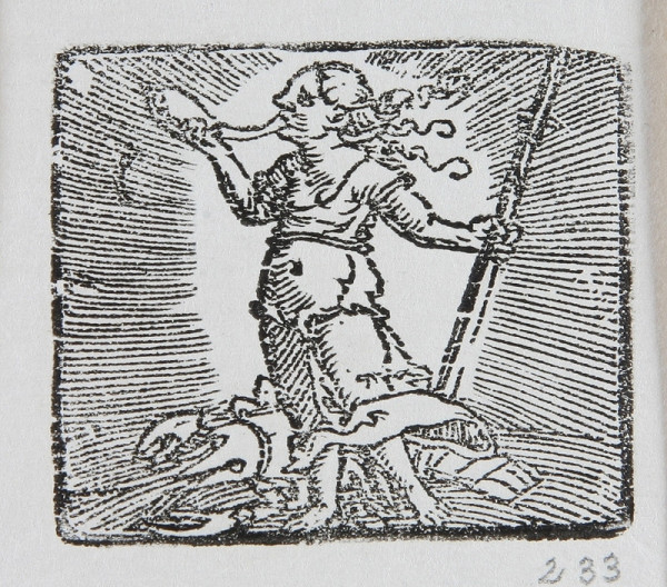 Neznámy autor – Alegória Venuše - Ilustrácia kalendára 