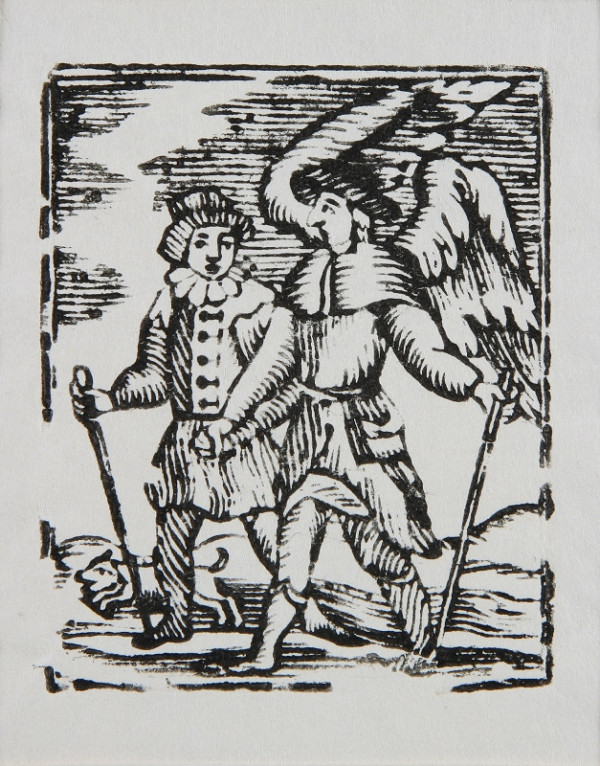 Neznámy autor – Tobiáš na ceste s anjelom Rafaelom 