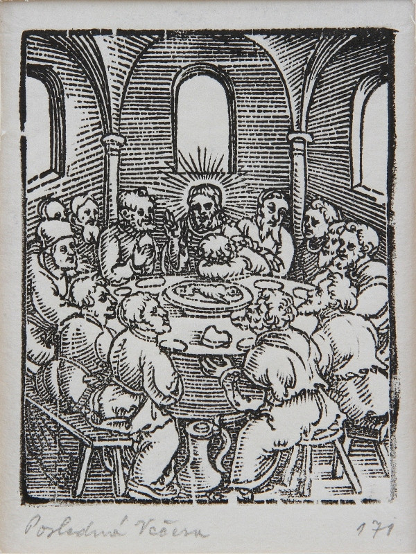 Neznámy autor – Posledná večera 