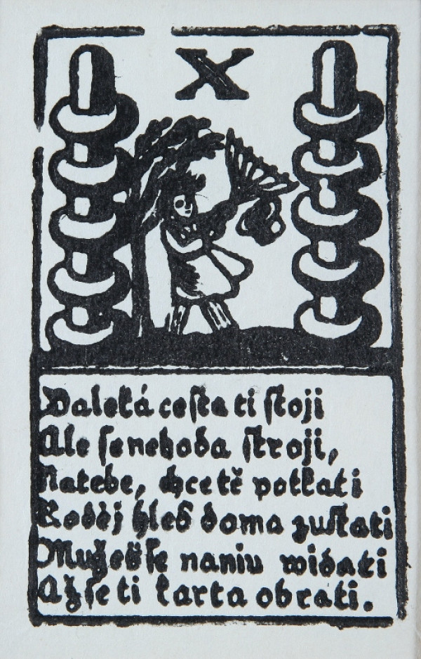 Vinco Obesko – Žaluďová desina - vykladacia karta 