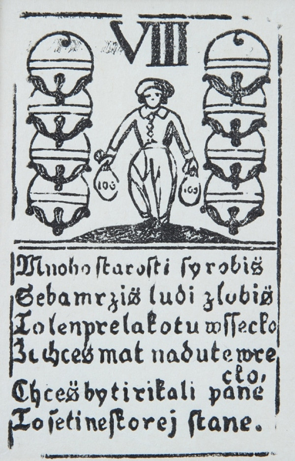 Vinco Obesko – Guľová osma - vykladacia karta 