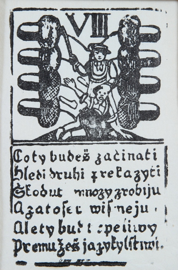 Vinco Obesko – Žaluďová osma - vykladacia karta 