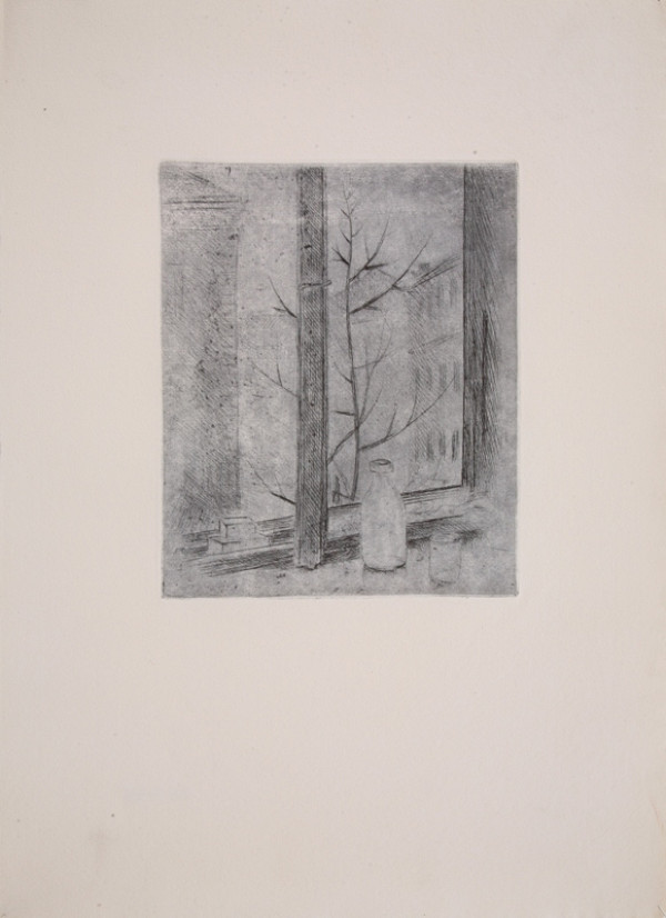 Mikuláš Galanda – Okno mestského bytu 