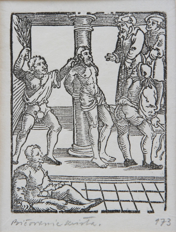 Neznámy autor – Bičovanie Krista 