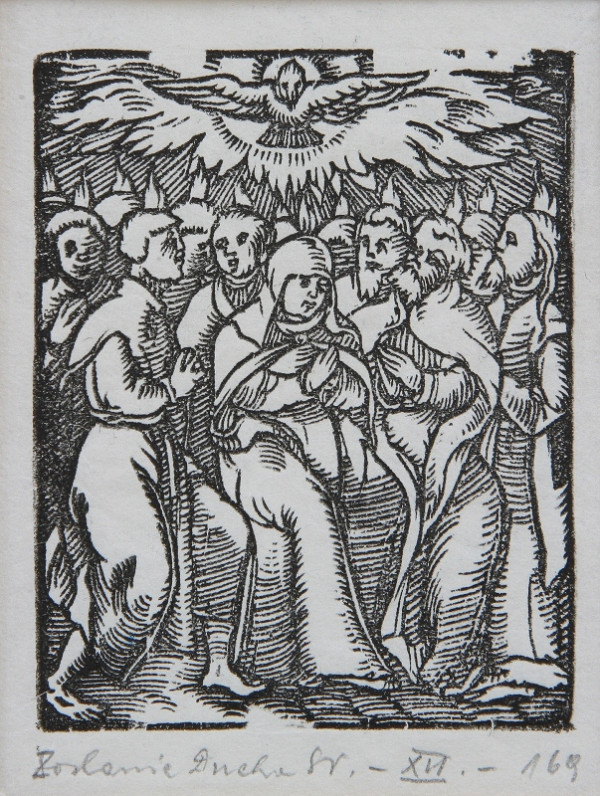 Neznámy autor – Zoslanie Ducha sv. 
