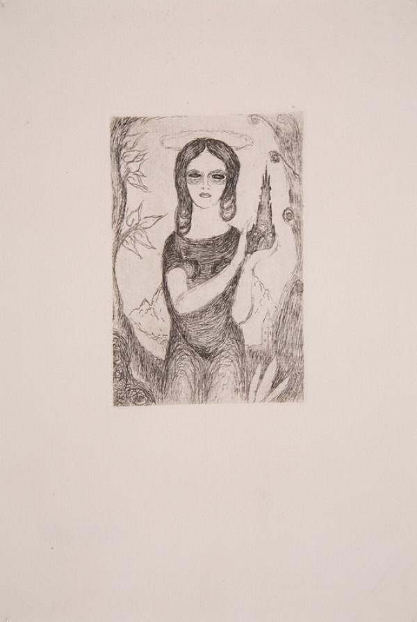 Mikuláš Galanda – Žena s vežou 