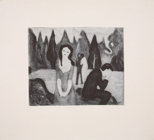 Mikuláš Galanda – Milenci 