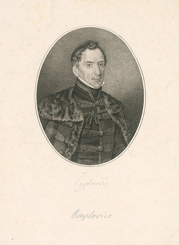 Neznámy autor – Portrét Čaploviča 