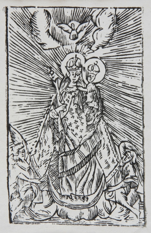 Neznámy autor – Panna Mária, stolica múdrosti 