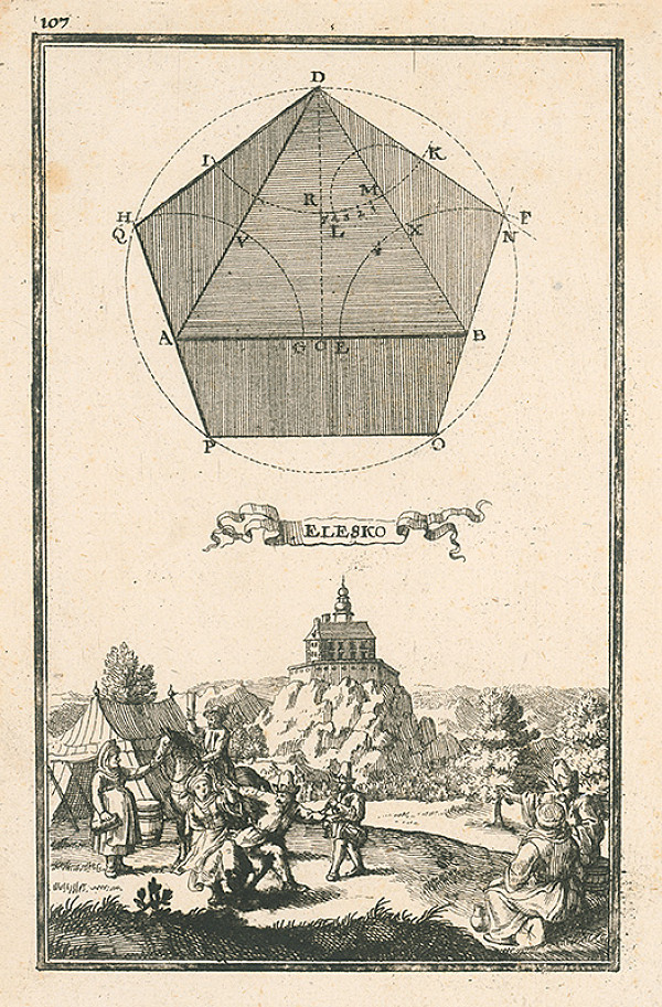 Justus van den Nypoort – Hrad Ostrý Kameň 