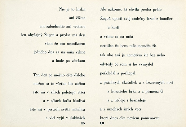 Albert Marenčin, Karol Baron – Okamih pravdy (17-18) 