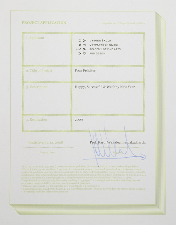 Karol Weisslechner – PF 2009 