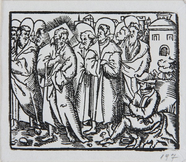 Neznámy autor – Uzdravenie slepého 