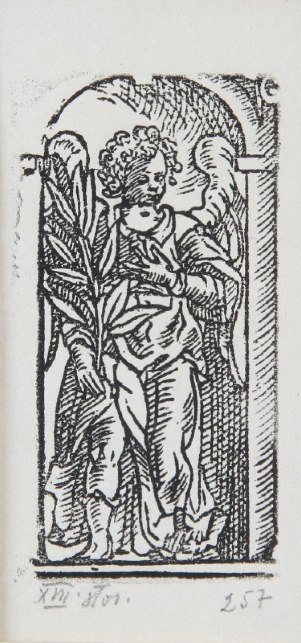 Neznámy autor – Anjel s ratolesťou 